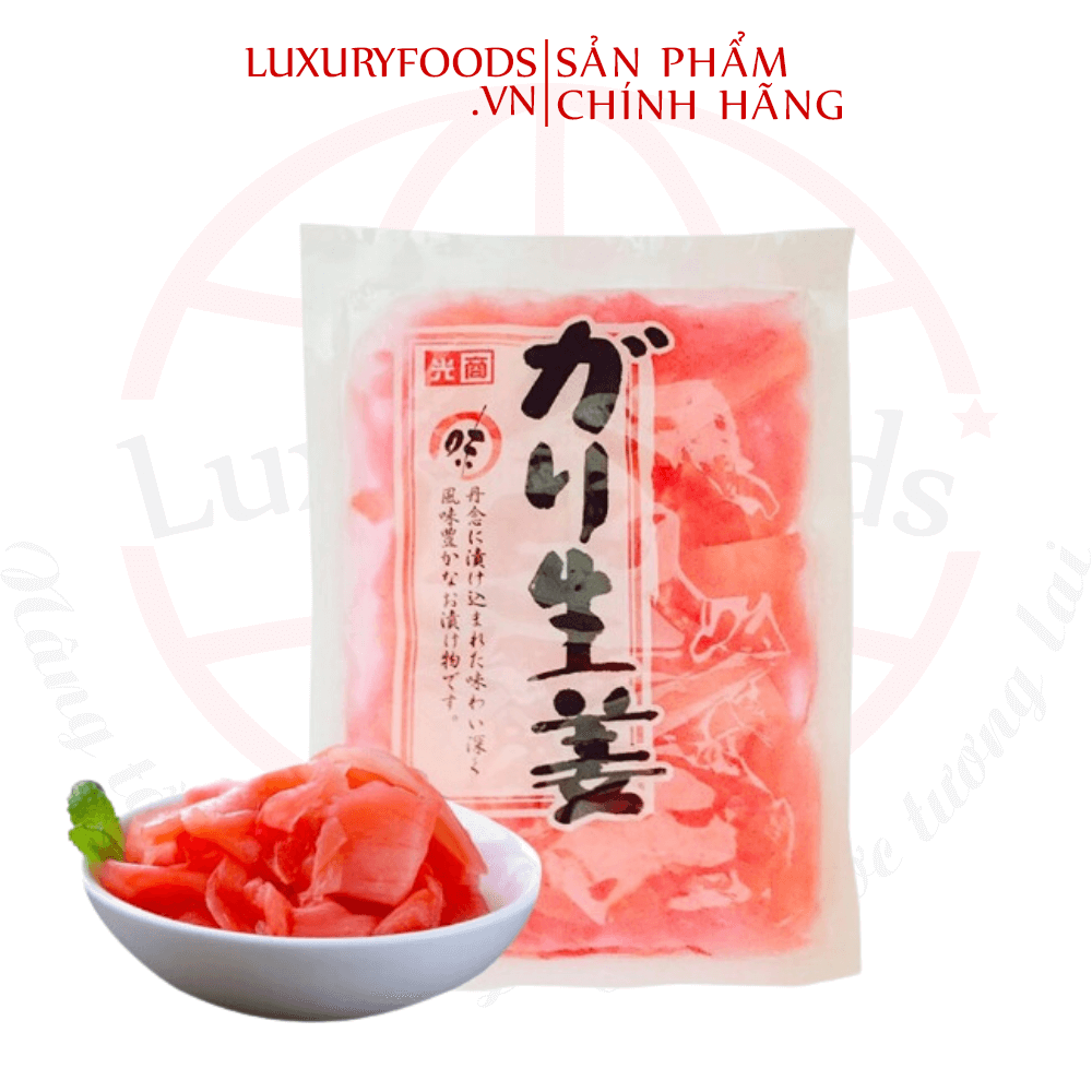 Gừng Hồng Cắt Lát Nhật Bản