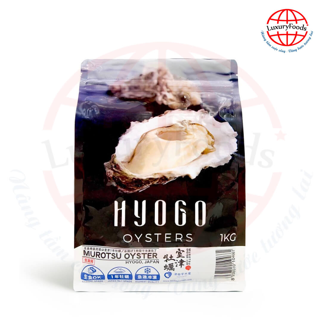 Hàu Nhật Hyogo – Thịt ngọt, tươi ngon