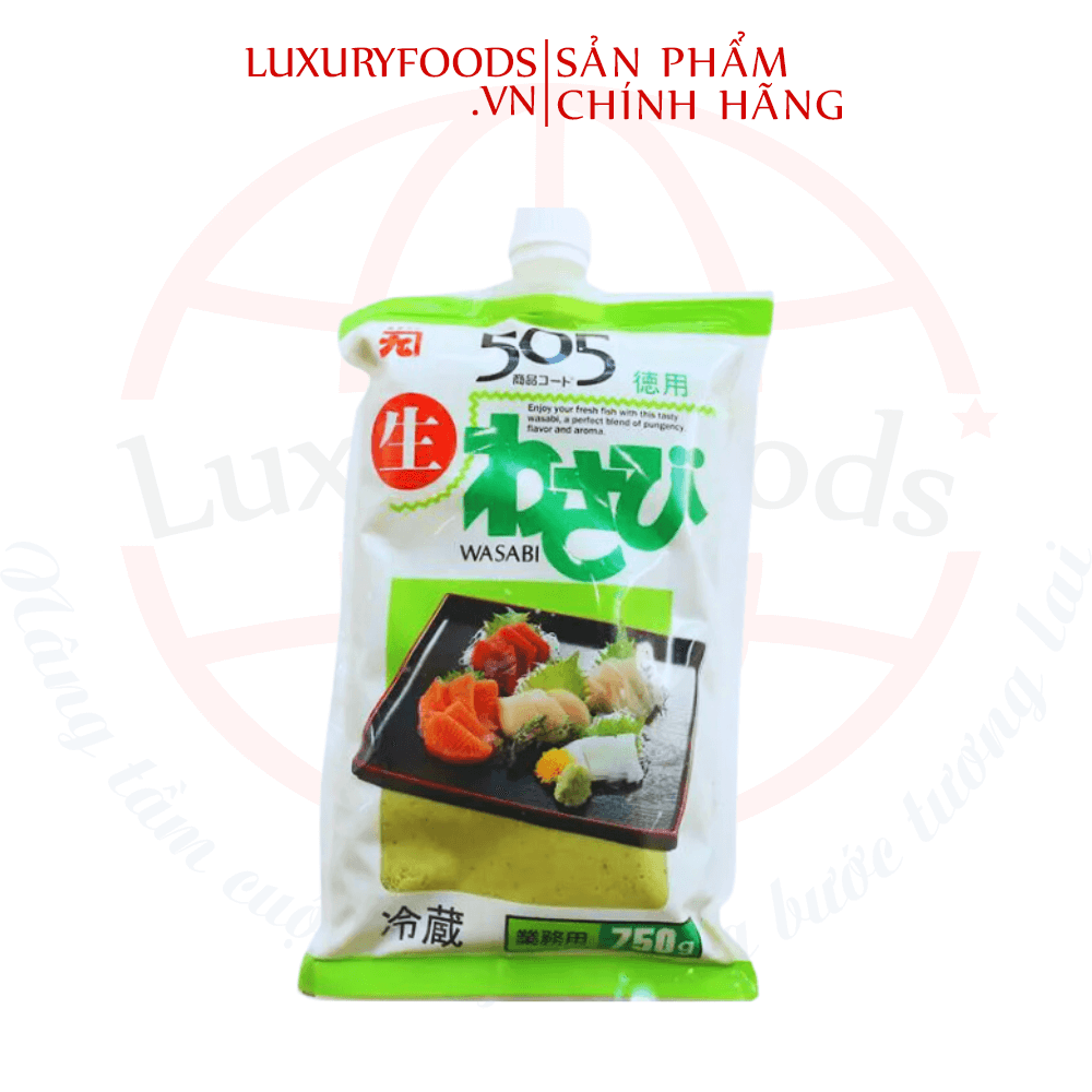 Mù Tạt 505 Nama Wasabi 750g Kaneku