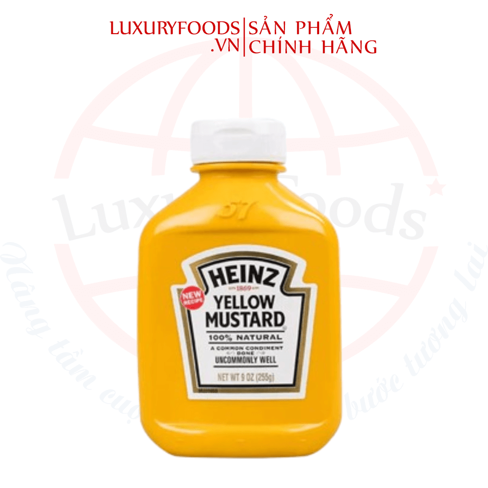 Mù Tạt Vàng Heinz 255g