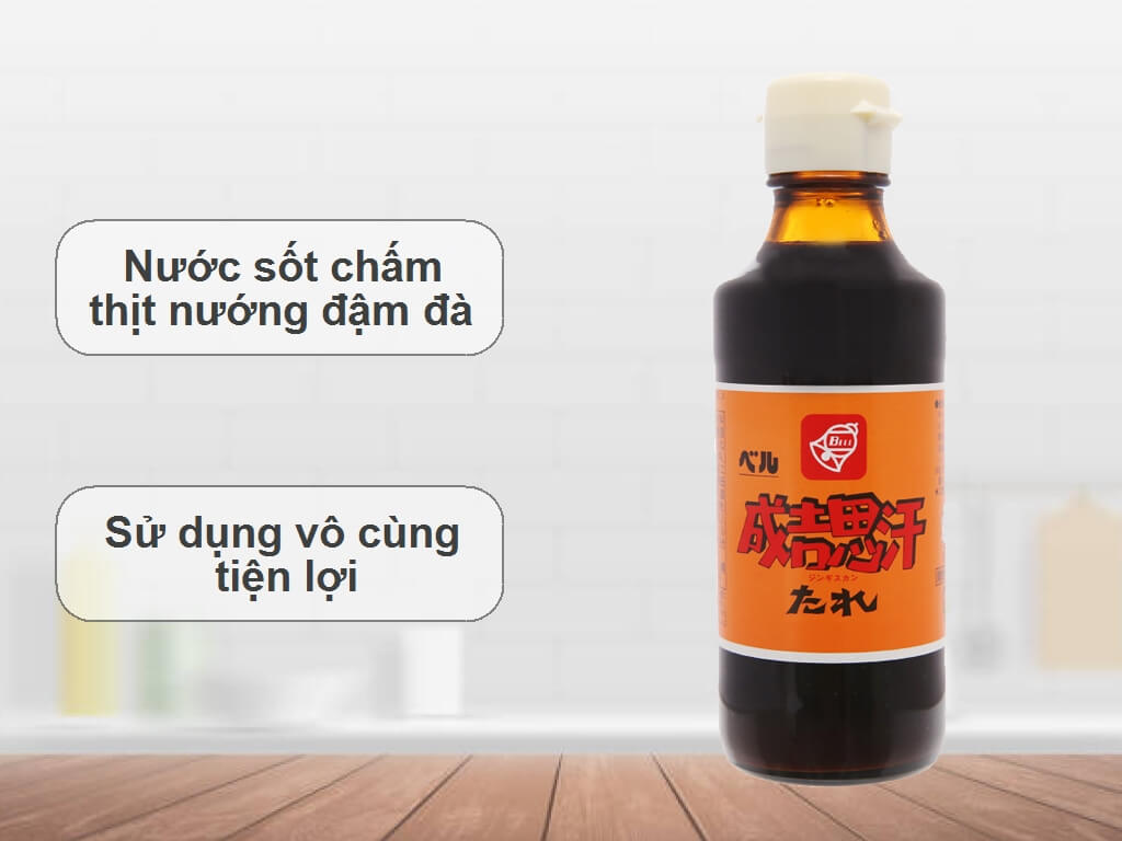 Nước Chấm Thành Cát Tư Hãn Bellfoods 200ml – Đậm Đà Chuẩn Nhật