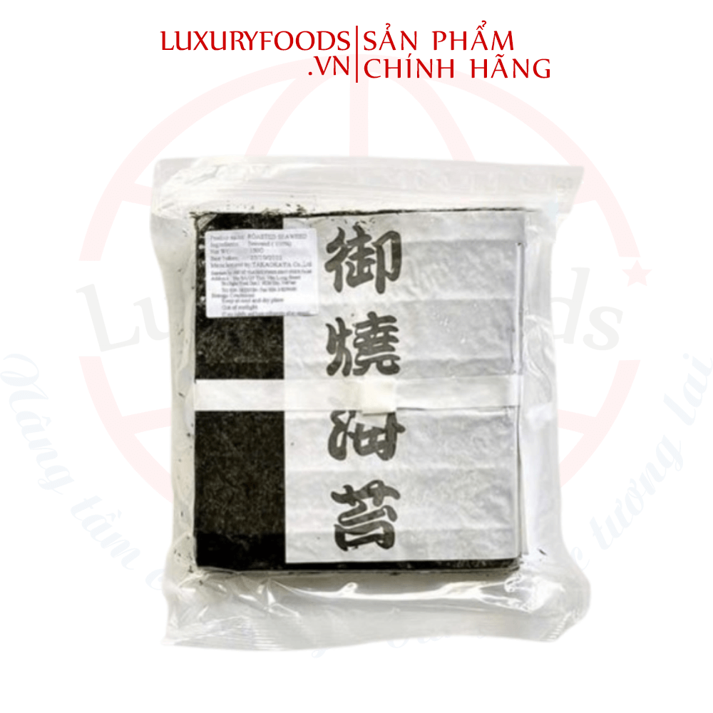 Rong Biển Cuộn Sushi Nori Sinfo - 50 Miếng