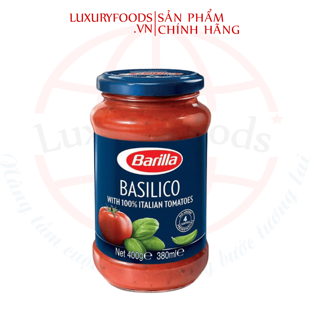 Sốt Barilla Basilico 400g