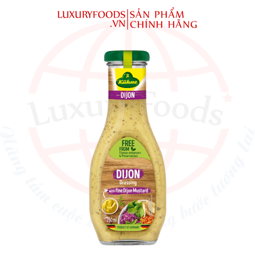 Sốt Trộn Salad Dijon Kiểu Pháp Hiệu Kuehne 250ml