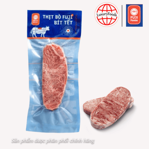 Thịt Bò Bít Tết Thăn Ngoại Fuji (190-210g/gói)