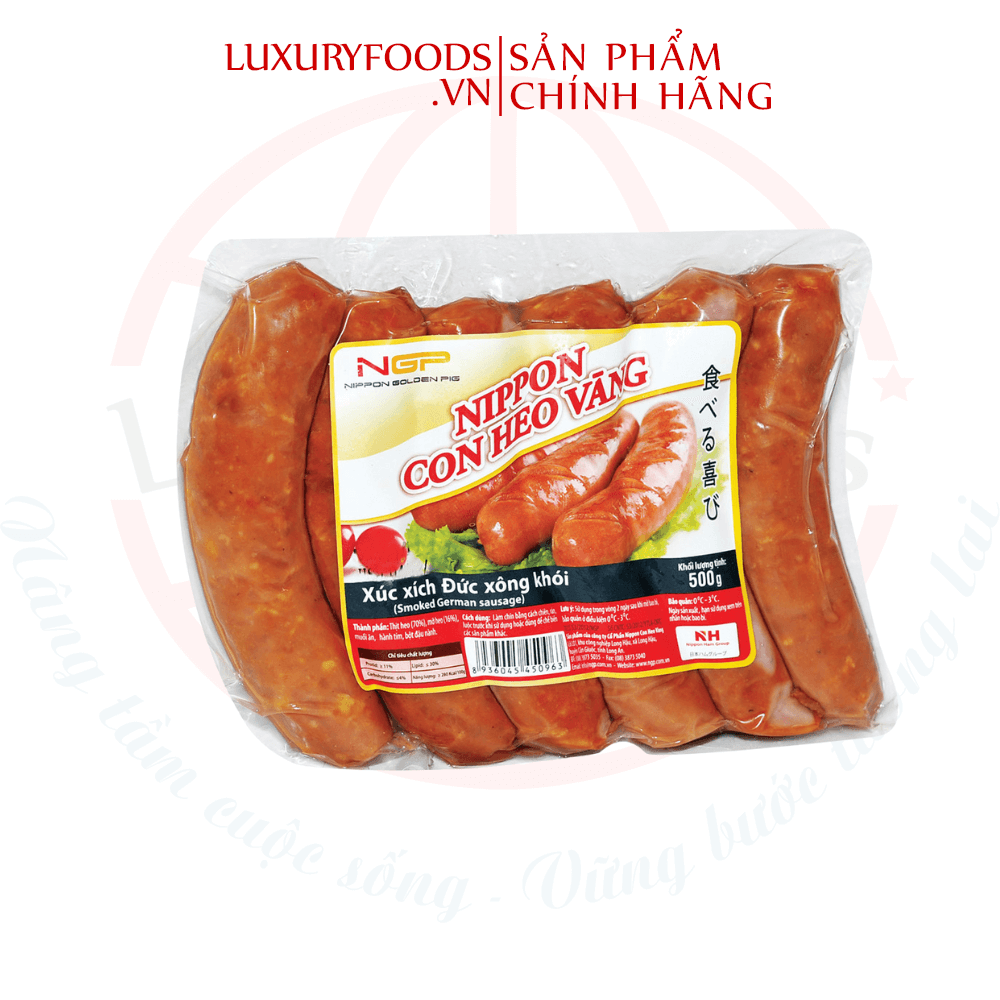 Xúc Xích Heo Xông Khói Nippon