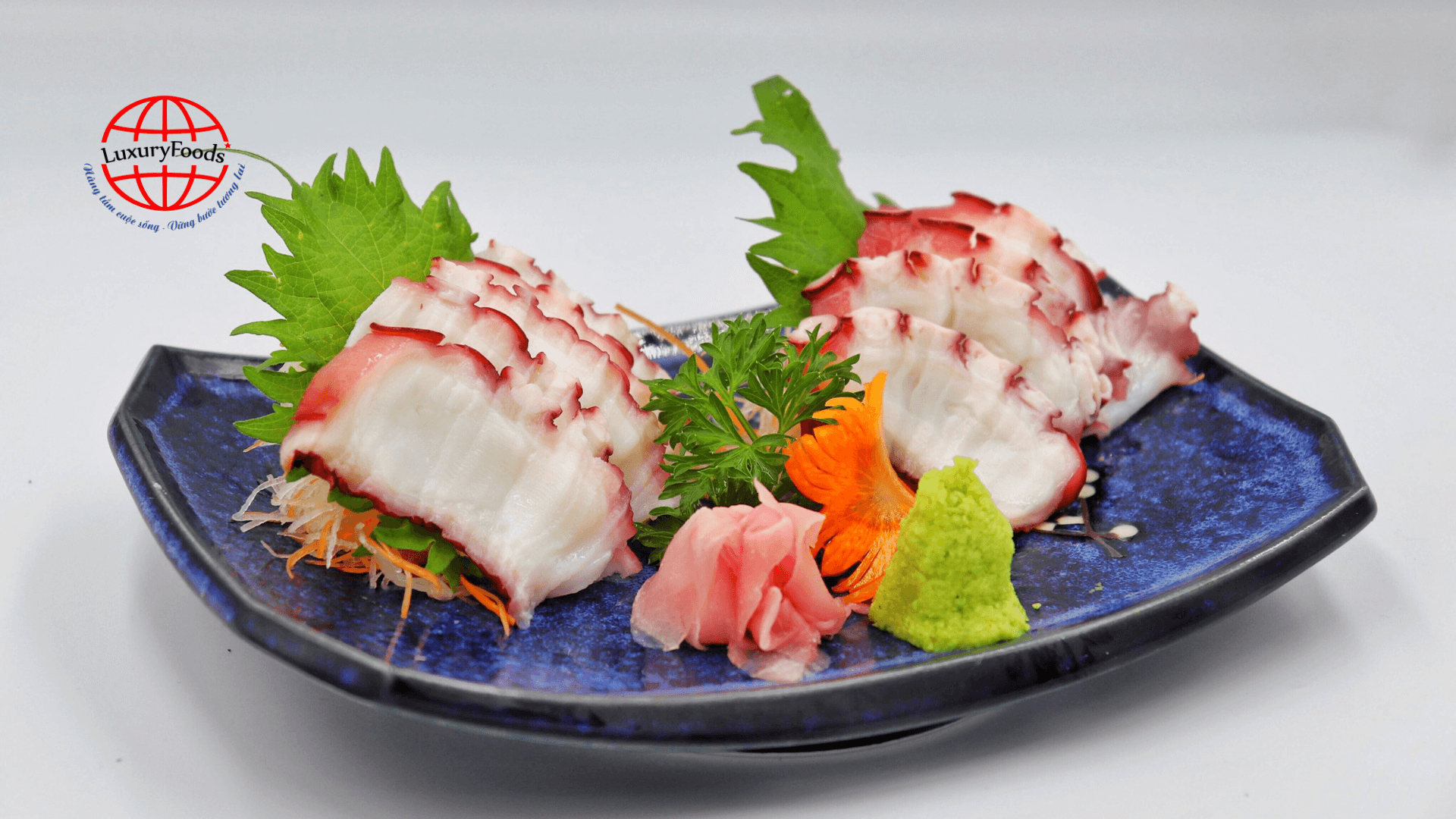 Sashimi Bạch tuộc