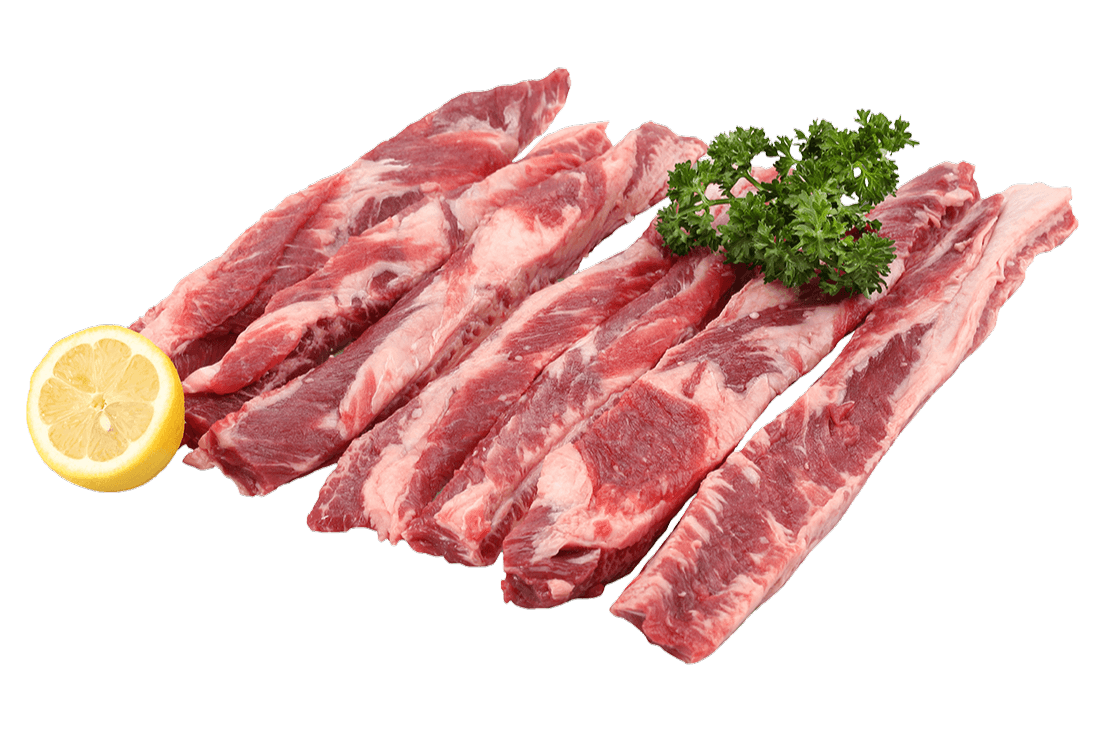 Lõi vai và dẻ sườn mang hương vị đậm đà, giòn ngọt đặc trưng.